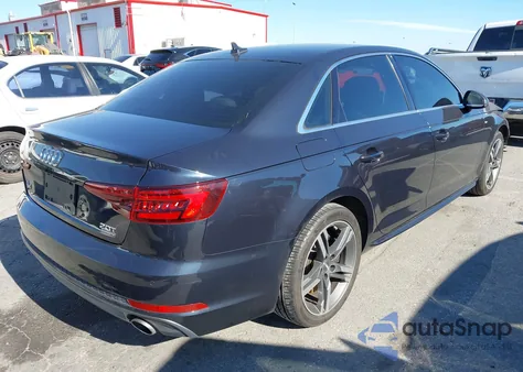 2018 Audi A4 2.0T Premium/2.0T Tech Premium z USA, uszkodzony, nr VIN WAUENAF43JA051749